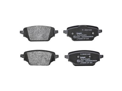 DELPHI LP3859 Brake Pad Set, disc brake