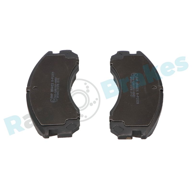 RAP BRAKES R-P1009 Brake Pad Set, disc brake