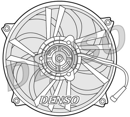 DENSO ventilátor, motorhűtés DER21014