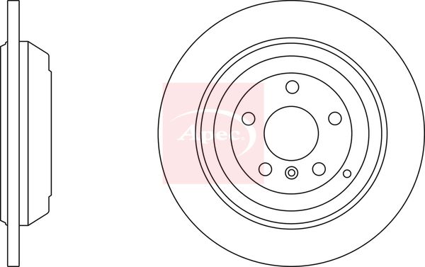 APEC Brake Disc DSK2386