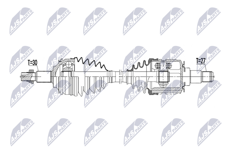 NTY NPW-TY-239 - Drive Shaft