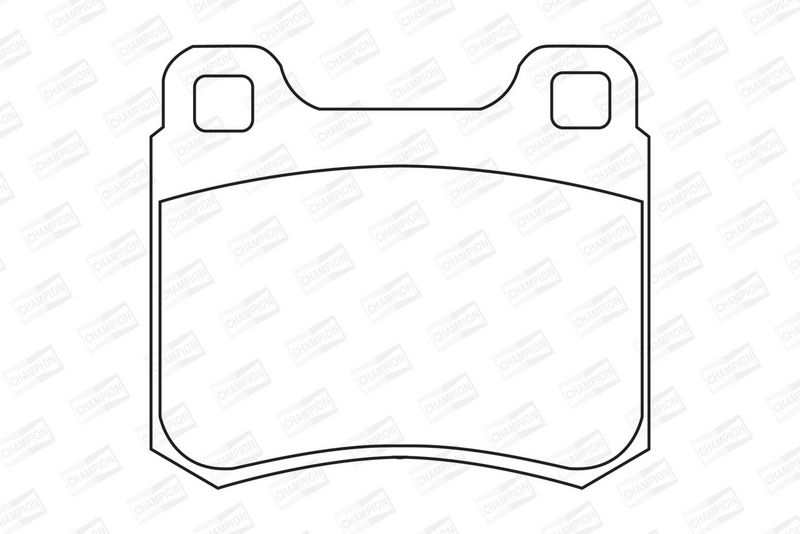 CHAMPION Plaquettes de frein à disque 571555CH