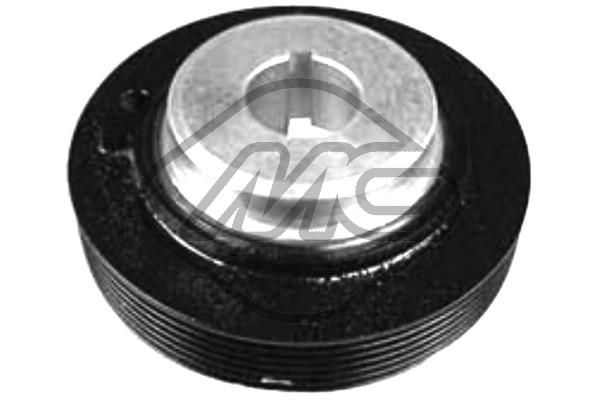 Poulie+vilebrequin METALCAUCHO 04485