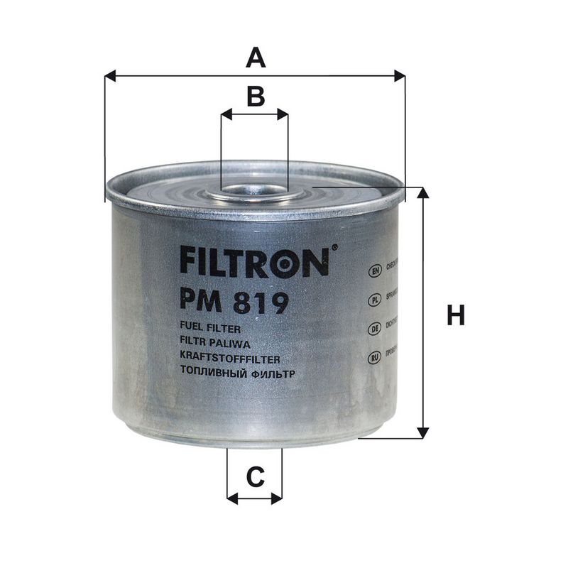 Kütusefilter, FILTRON PM 819