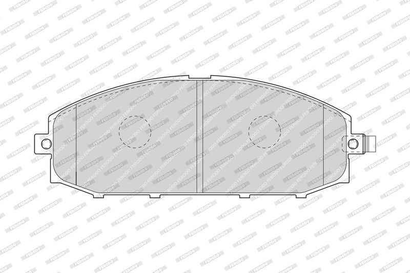 FERODO Plaquettes de frein à disque FDB1577