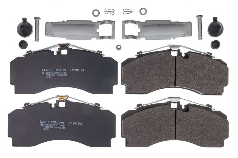 DENCKERMANN BC11025M - Brake Pad Set, disc brake