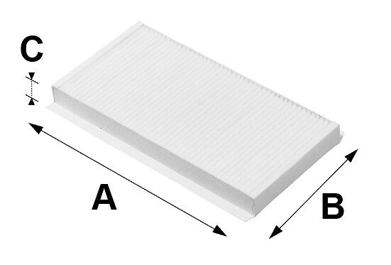 Filtr, vzduch v interiéru 698711