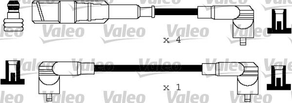 VALEO Bougiekabelset 346118