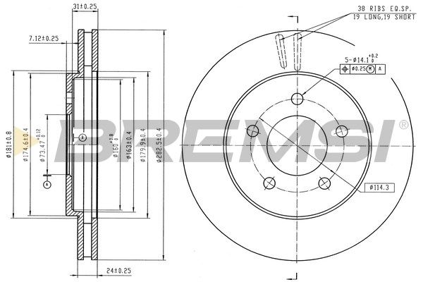 This part match OEM code: 04721820