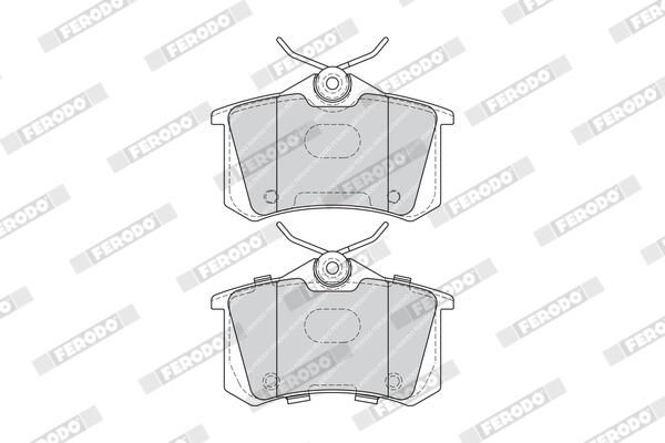 FERODO FDB4178 Brake Pad Set, disc brake