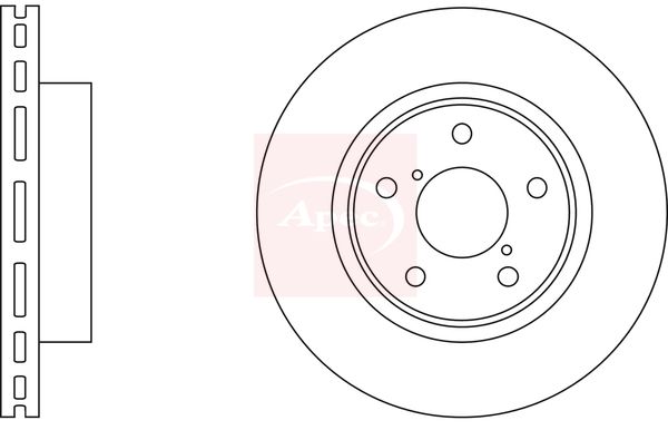 APEC Brake Disc DSK543