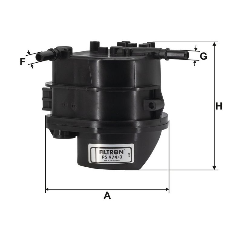 Kütusefilter, FILTRON PS 974, 3