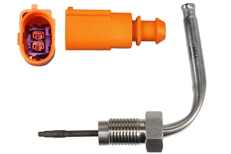 Uitlaatgastemperatuursensor (Uitlaatgasrecirculatie) past: VW MULTIVAN T6, TRANSPORTER T6, TRANSPORTER T6 / CARAVELLE T6 2.0D 04.15-08.24