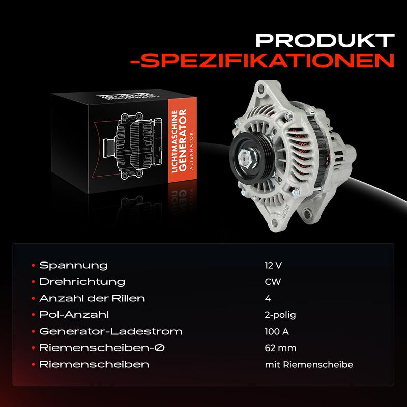 Frankberg 5481FB0032082 Alternator