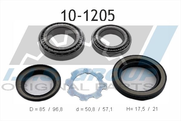 Комплект колісних підшипників, Ijs 10-1205