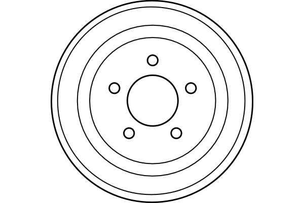 Гальмівний барабан, Trw DB4287