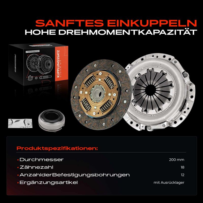 Frankberg 5481FB0028869 Clutch Kit