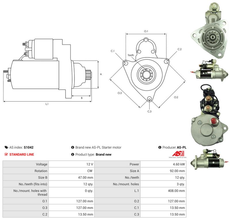 AS-PL S1042 Starter