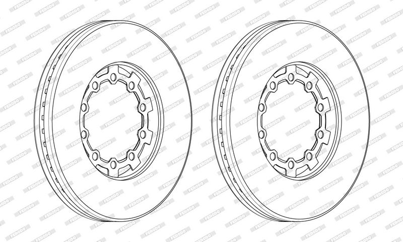 Brzdový kotouč FCR271A
