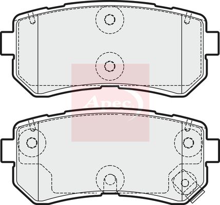 DriveTec Brake Pads DBPPAD120116LCV