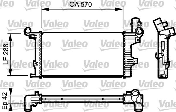 Ψυγείο, ψύξη κινητήρα  NEW ORIGINAL PART