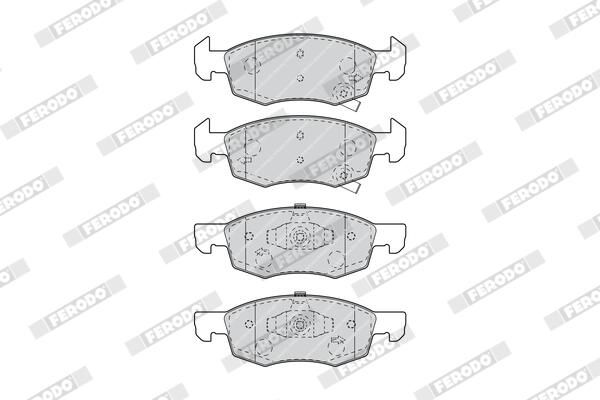 FERODO FDB4866 Brake Pad Set, disc brake