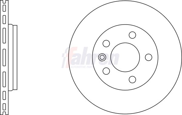 Fahren Brake Disc FBD6022