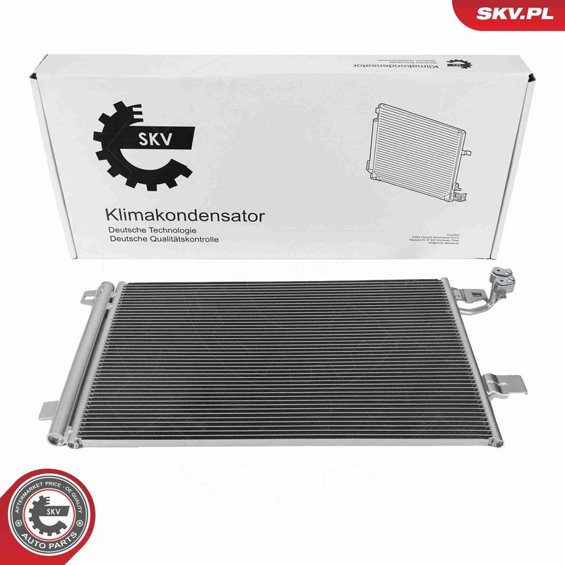 ESEN SKV 86SKV124 Condenser, air conditioning