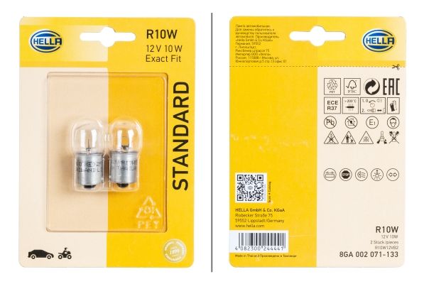 Hella 8GA 002 071-133 Bulb, reverse light