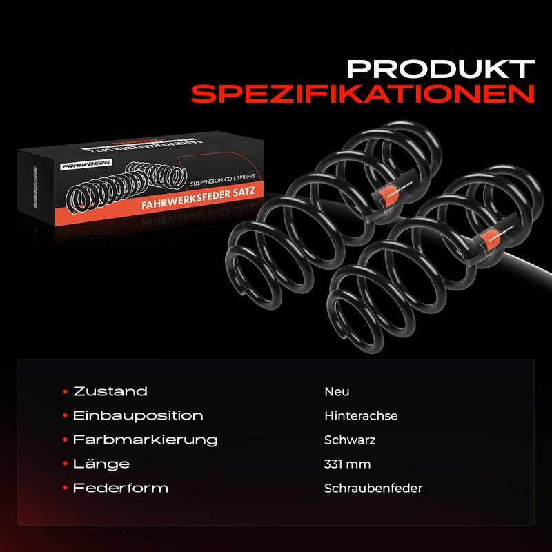 Frankberg 5481FB0008614 Pakabos spyruoklė