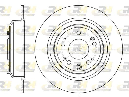 Гальмівний диск, Roadhouse 61608.00