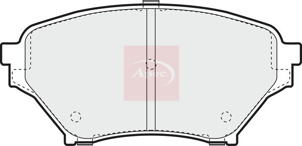 APEC Brake Pad Set, disc brake PAD1247