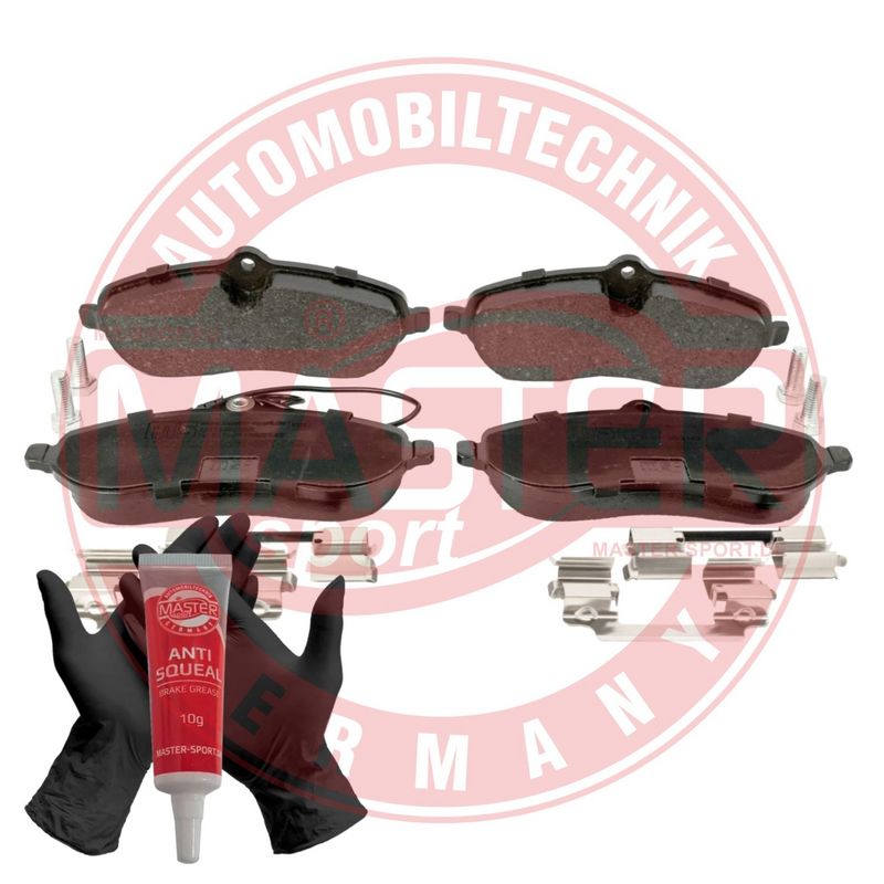 set placute frana,frana disc MASTER SPORT 13046027382N-SET-MS