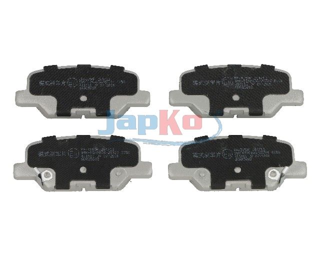 set placute frana,frana disc JAPKO 51315