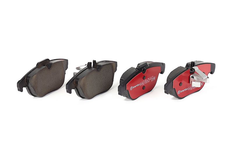 Piduriklotsi komplekt, ketaspidur, BREMBO P 50 068X