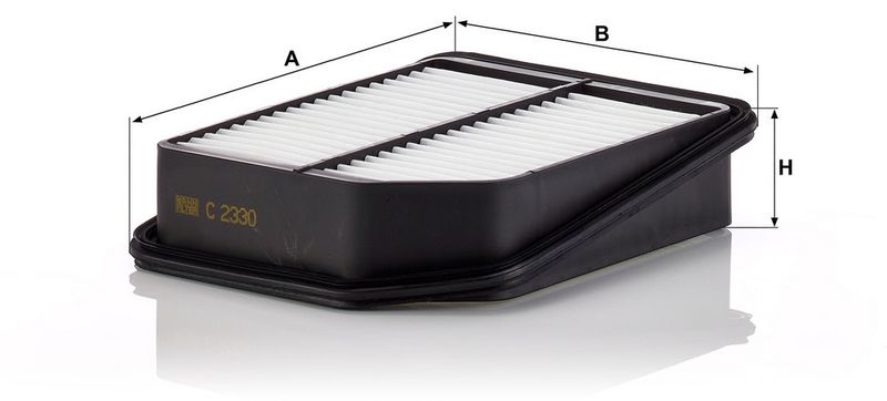 Õhufilter, MANN-FILTER C 2330