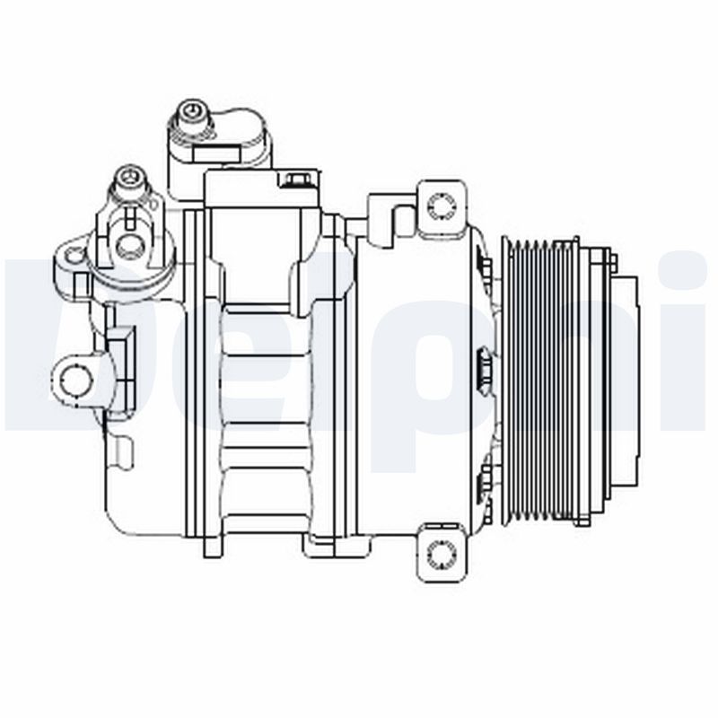 DELPHI kompresszor, klíma CS20370-12B1