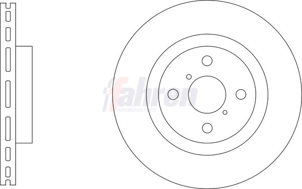 Fahren Brake Disc FBD6864
