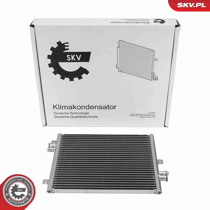 ESEN SKV 86SKV390 Condenser, air conditioning