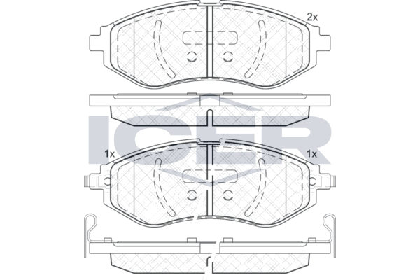 Product Image - Pakking, thermostaathuis - 182.040 - ELRING