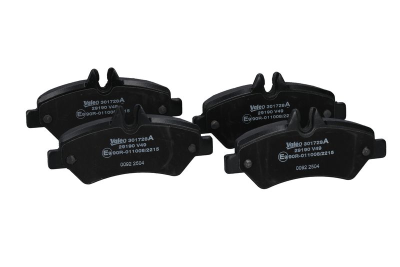 Piduriklotsi komplekt, ketaspidur, VALEO 301728A