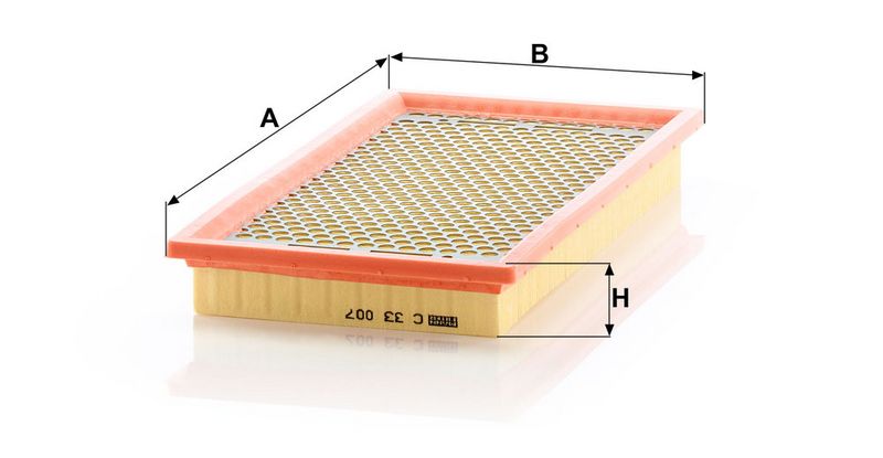 Õhufilter, MANN-FILTER C 33 007