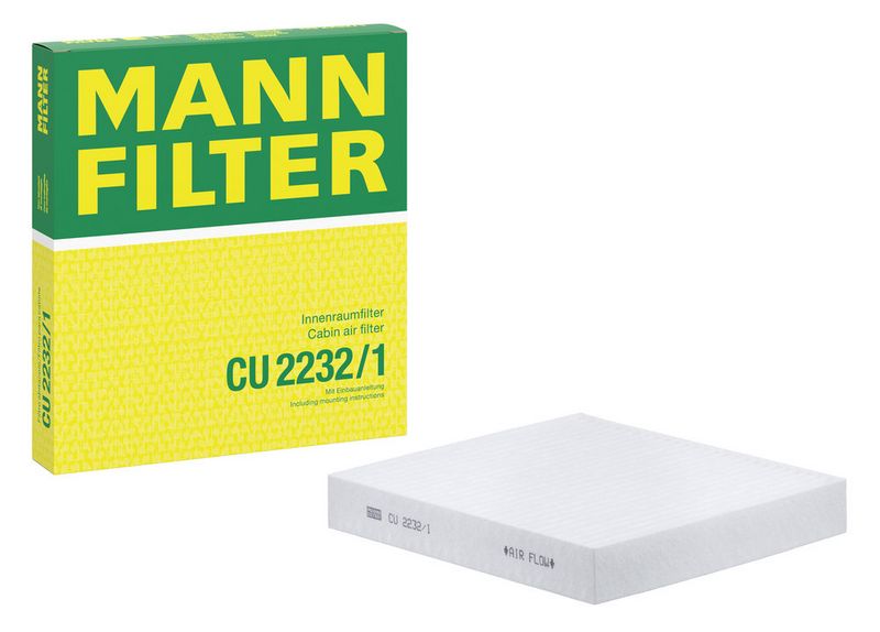 Filter, salongiõhk, MANN-FILTER CU 2232, 1