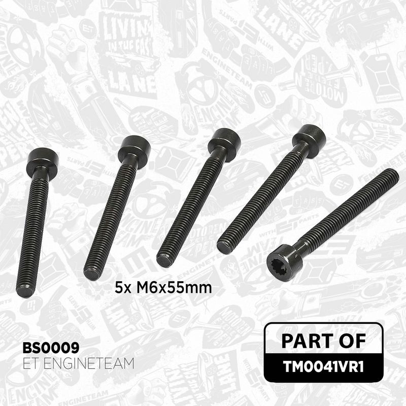 ET ENGINETEAM TM0041VR1 Gasket, cylinder head cover