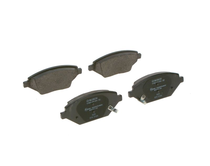 BOSCH 0986424843 Brake Pad Set, disc brake