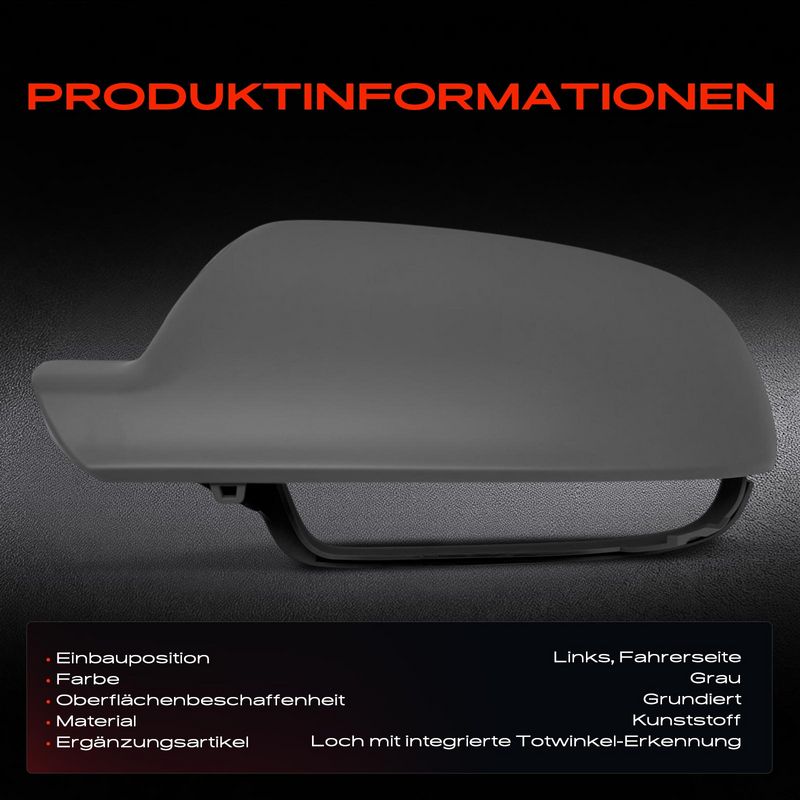 Frankberg 5481FB0076010 Cover, exterior mirror