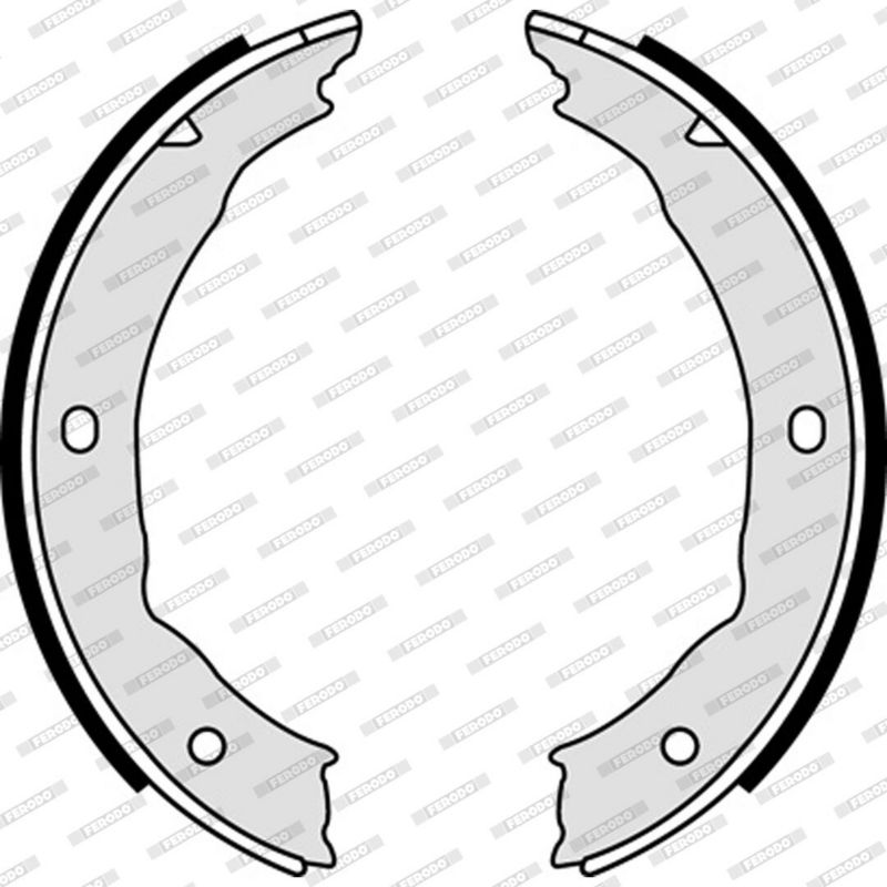 Sada brzdových čelistí, parkovací brzda FSB623