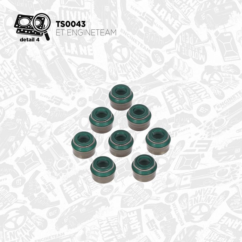 ET ENGINETEAM TS0043 Gasket Kit, cylinder head