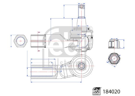 FEBI BILSTEIN vezetőkar fej 184020