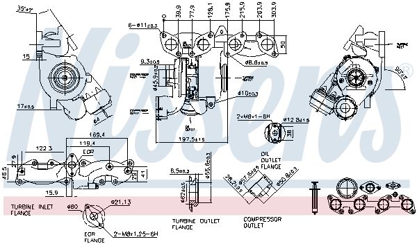 Автозапчастина NISSENS 93253